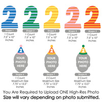 Custom Face Yard Signs - Time Two Party - 10 Pc