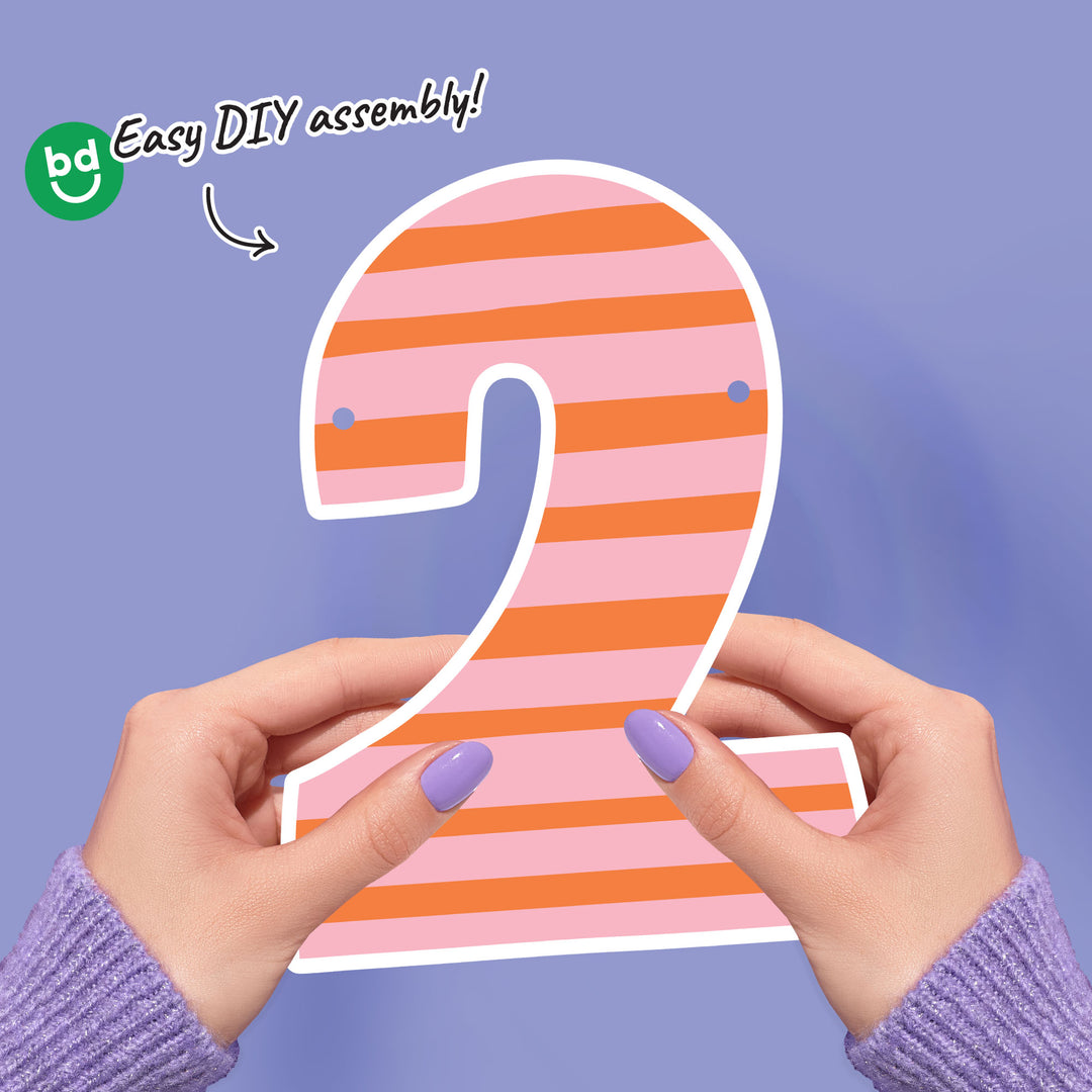 Time Two Party Garland Banner - 15 Pc