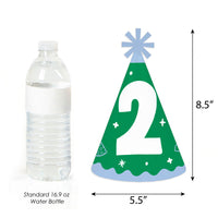 Time Two Party Cone Party Hats - Set of 8 (Standard Size)