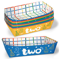 Time Two Party Paper Food Trays - 12 Ct