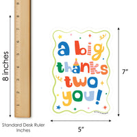 Time Two Party Thank You Cards - 12 Ct