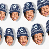 Custom Face Train Garland Banner