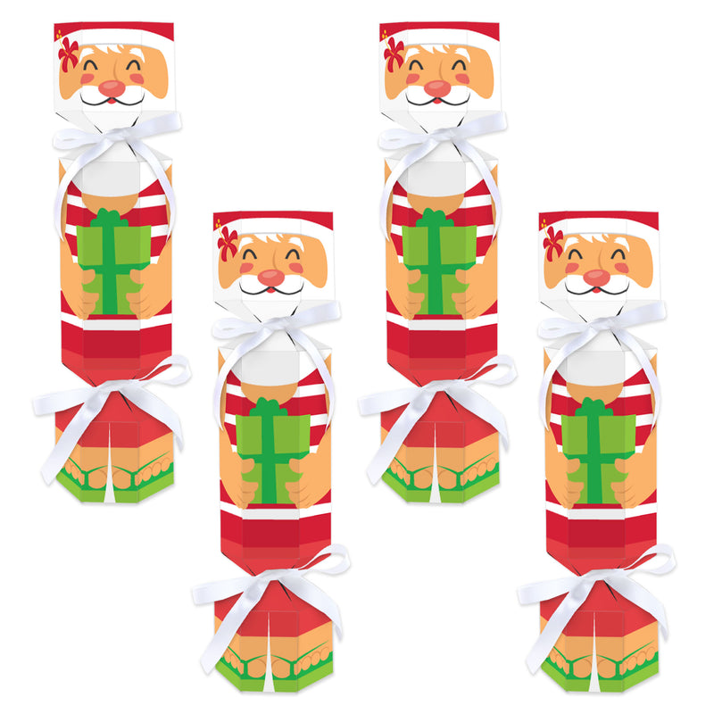 Tropical Christmas - No Snap Beach Santa Holiday Party Table Favors - DIY Cracker Boxes - Set of 12