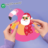 Tropical Christmas Garland Banner - 15 Pc
