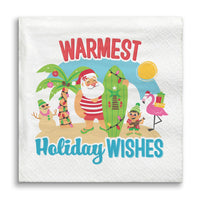 Napkins - Tropical Christmas - 24 Ct