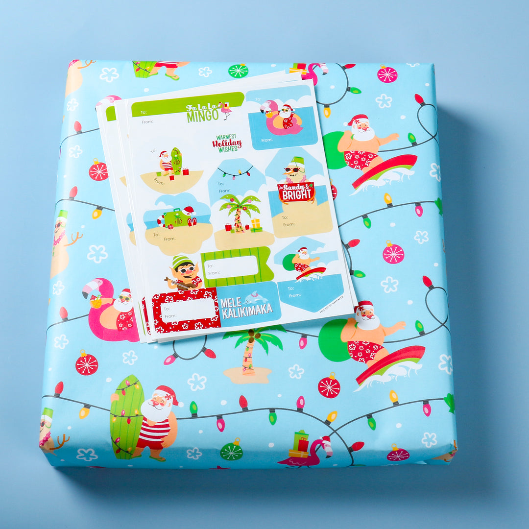 Tropical Christmas - Wrapping Paper