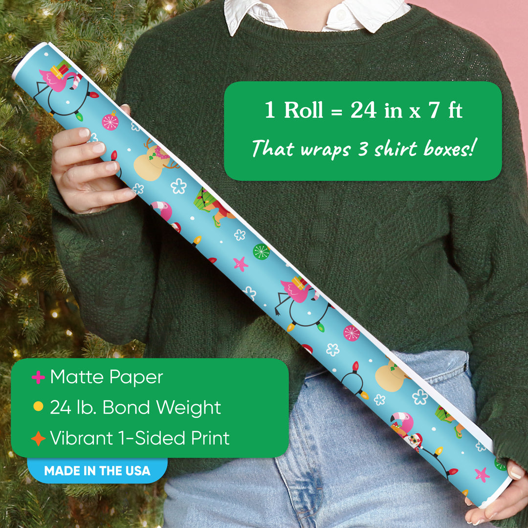 Tropical Christmas - Wrapping Paper