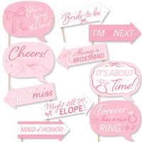 Tying The Knot Funny Photo Props - 10 Ct