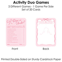 Tying The Knot Activity Duo Games - 20 Ct