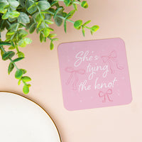 Drink Coasters - Tying The Knot - 25 Ct