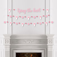 Tying the Knot Letter Banner