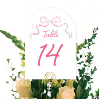 Tying The Knot Table Numbers - 20 Ct