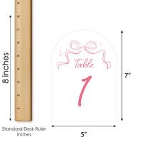 Tying The Knot Table Numbers - 20 Ct
