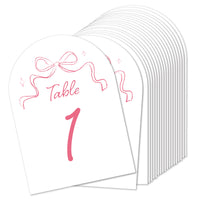 Tying The Knot Table Numbers - 20 Ct