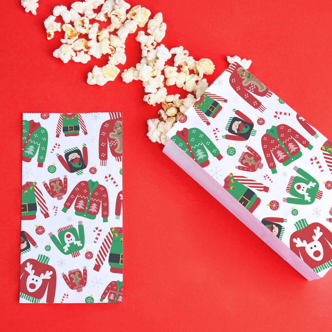 Popcorn Bags - Ugly Sweaters - 25 Ct