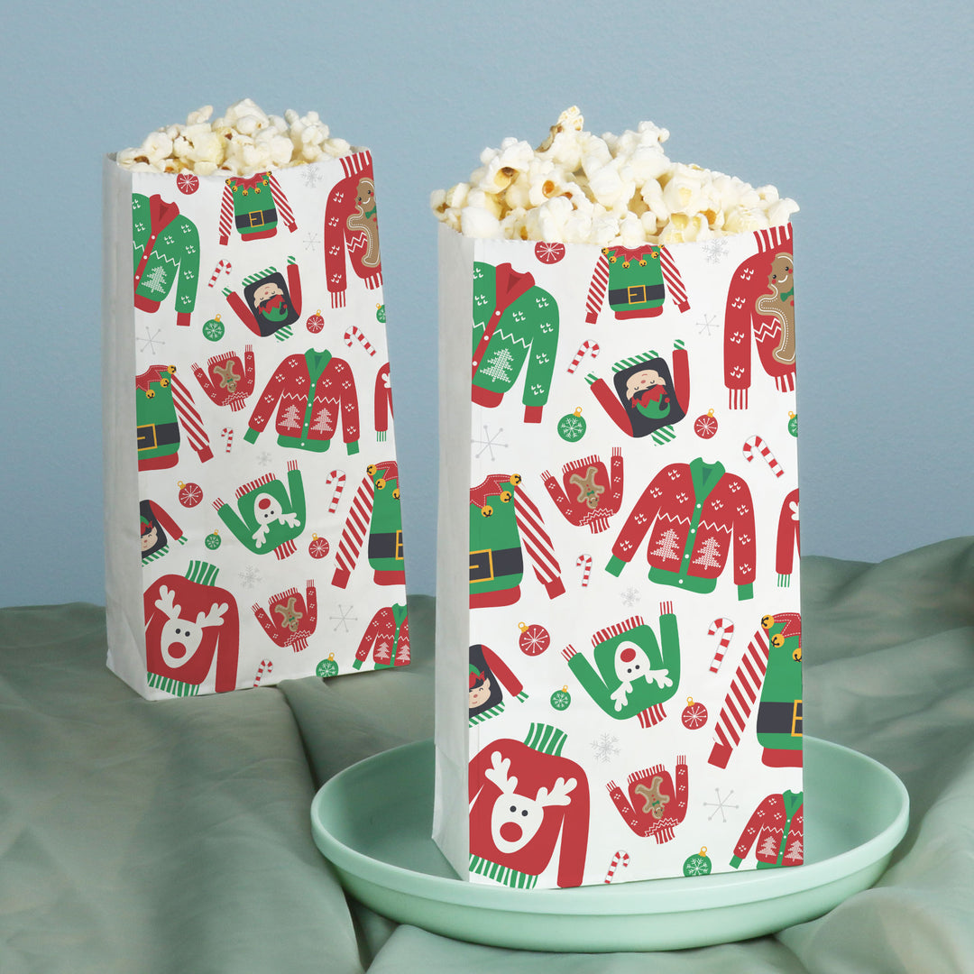 Popcorn Bags - Ugly Sweaters - 25 Ct