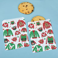 Paper Treat Bags - Ugly Sweater - 25 Ct