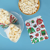 Paper Treat Bags - Ugly Sweater - 25 Ct