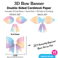 Unicorn - 3D Bow Banner