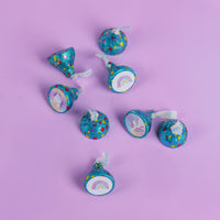 Mini Unicorn Party Candy Stickers - 1 Sheet of 108