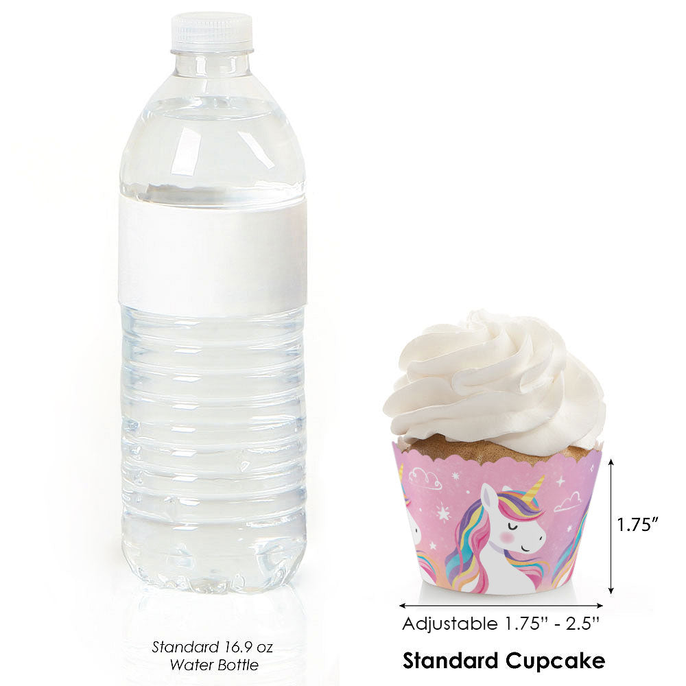 Unicorn Cupcake Wrappers - 12 Ct