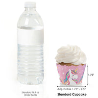 Unicorn Cupcake Wrappers - 12 Ct