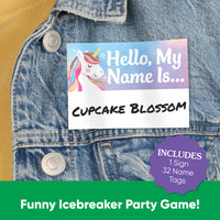 Unicorn What's Your Name Party Game