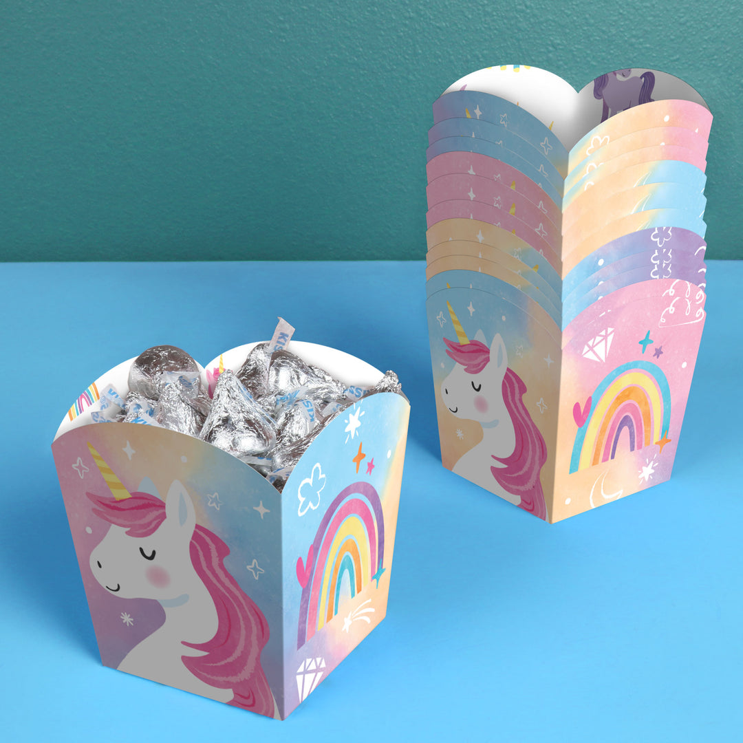 Unicorn Treat Boxes - 12 Ct
