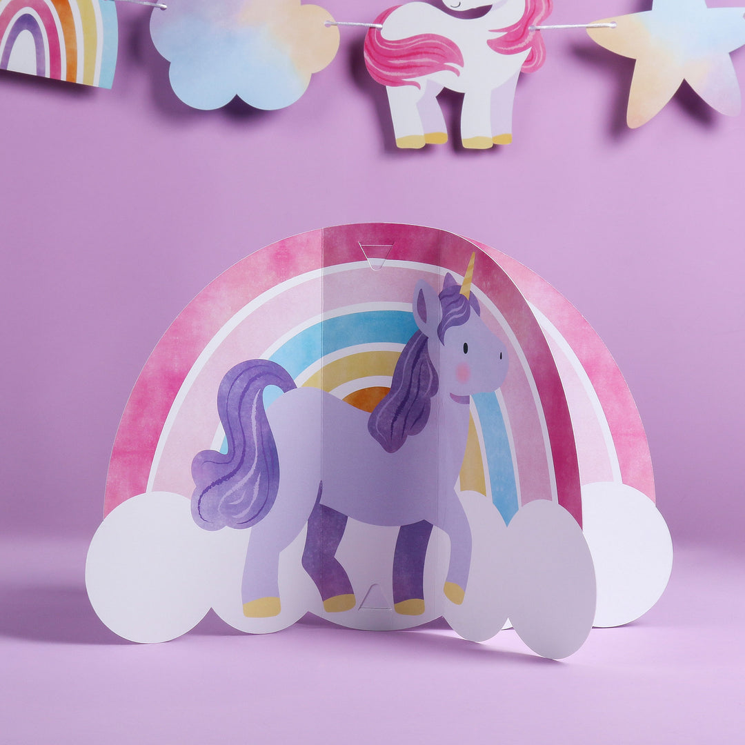 Unicorn 3D Centerpieces - 8 Ct