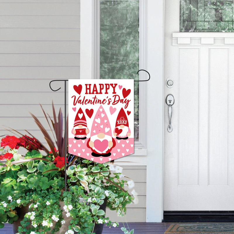Valentine Gnomes - Outdoor Home Decorations - Double-Sided Valentine&