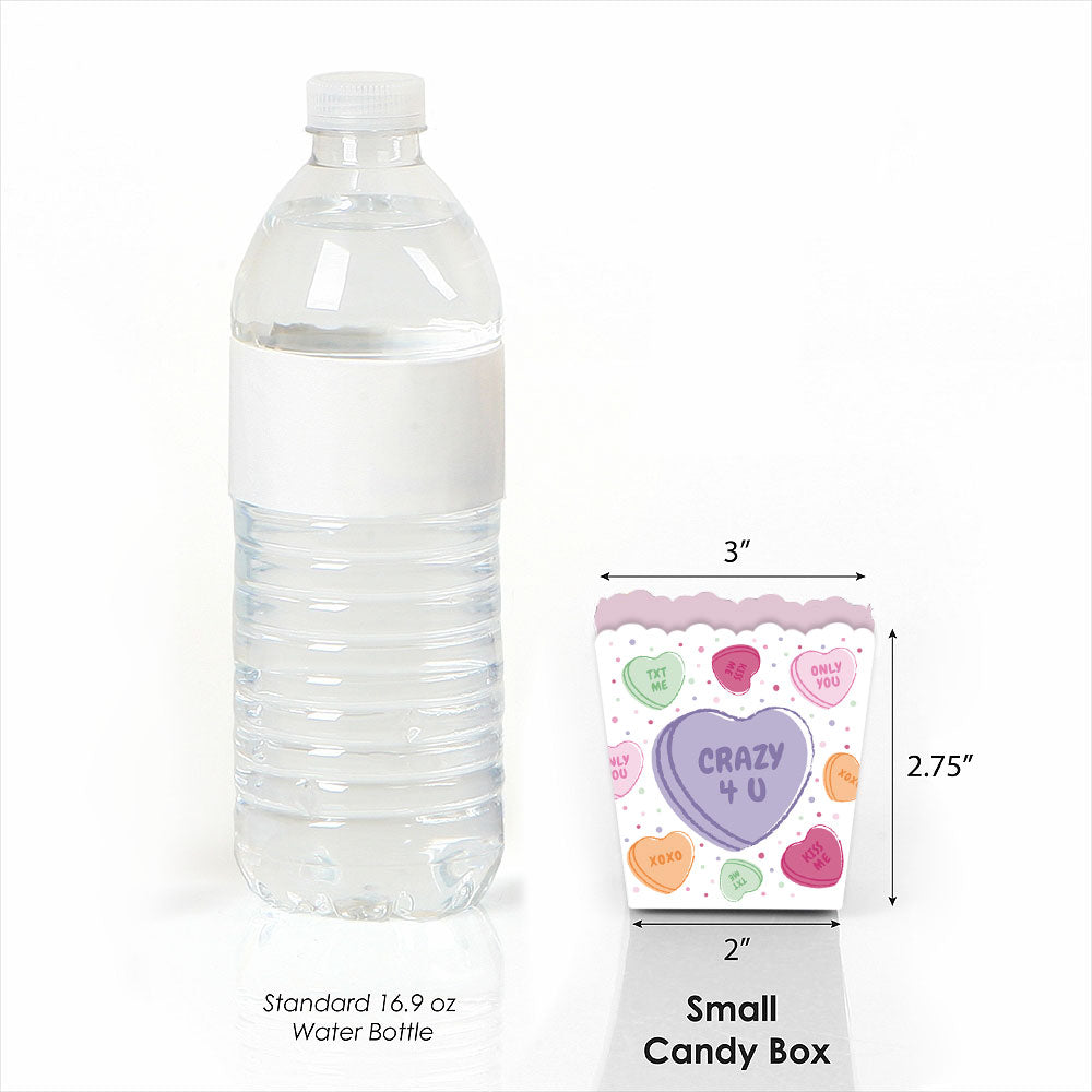 Valentine Hearts Candy Boxes - 12 Ct