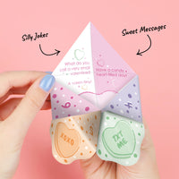 Valentine Hearts Fortune Tellers - 12 Ct