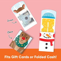 Assorted Very Merry Christmas Nifty Gifty Card Holders - 8 Ct