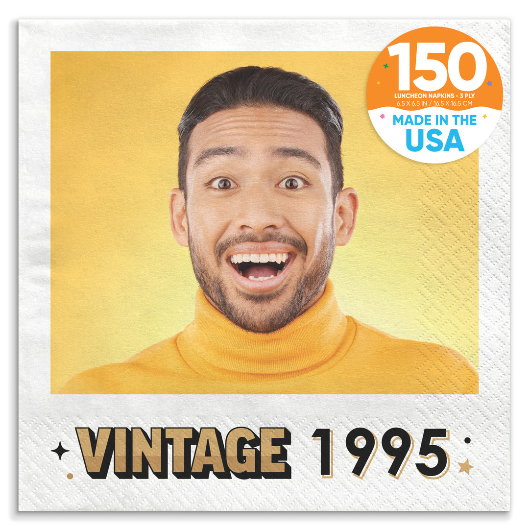 Custom Photo Napkins - Vintage