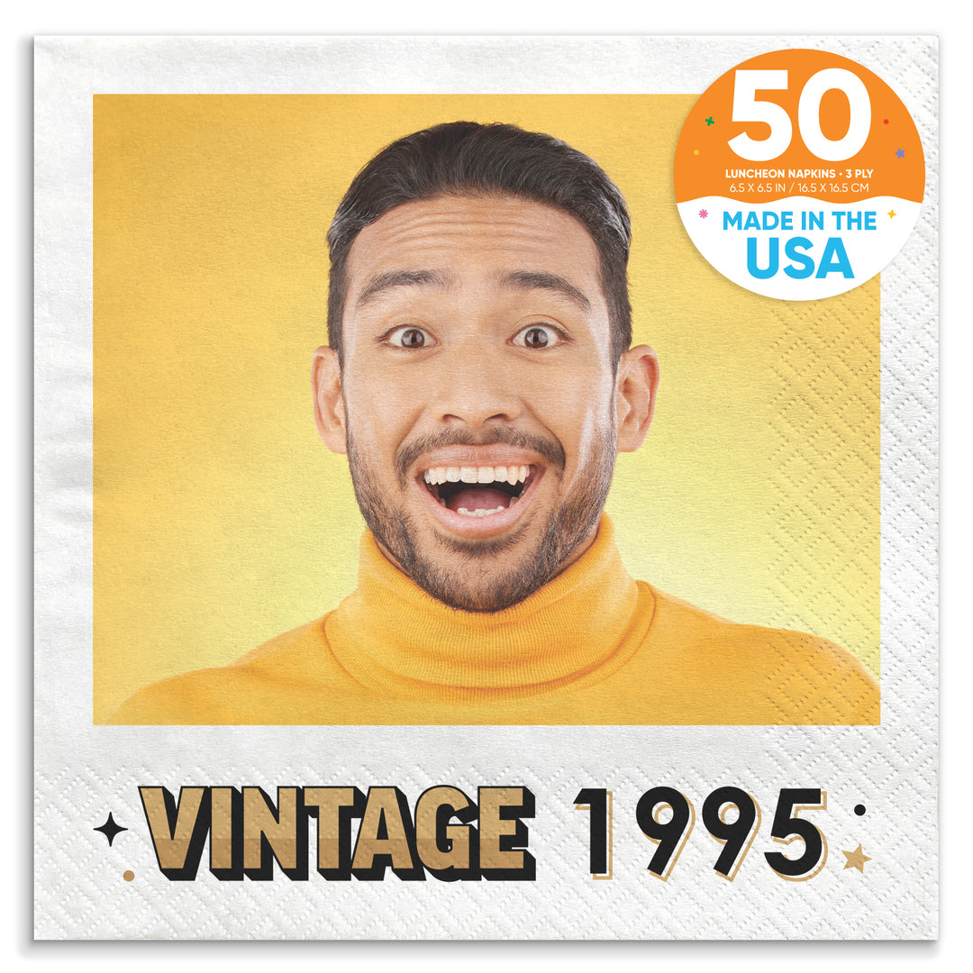 Custom Photo Napkins - Vintage