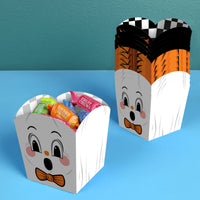 Vintage Halloween Treat Boxes - 12 Ct