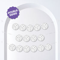Volleyball Garland Banner - 15 Pc
