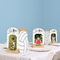 Volleyball Photo Centerpieces - 8 Ct