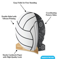 Volley 3D Centerpieces - 8 Ct