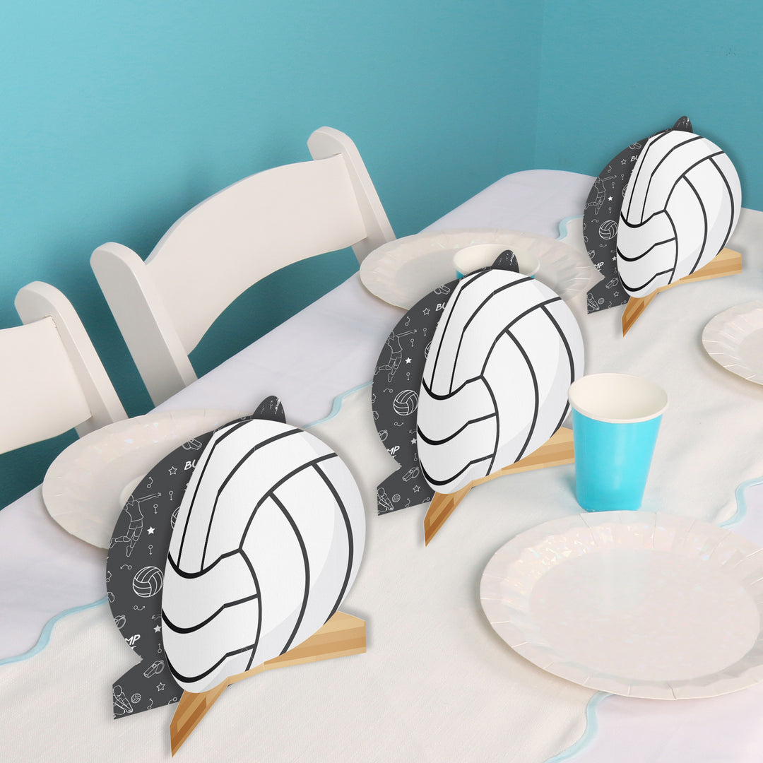Volley 3D Centerpieces - 8 Ct