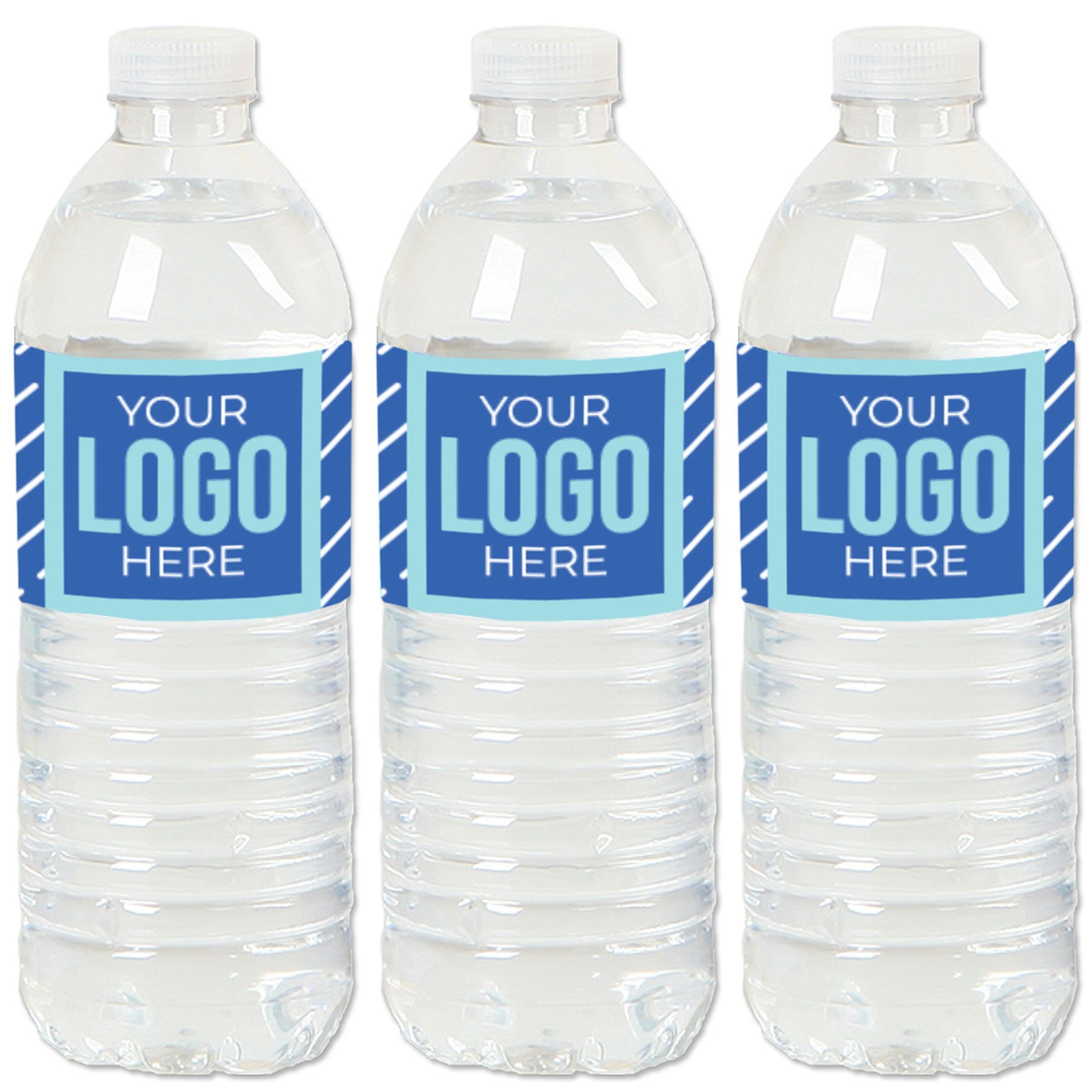 Water Jug Sticker Custom Logo Water Bottle Labels - Personalized Branded Business Party ...