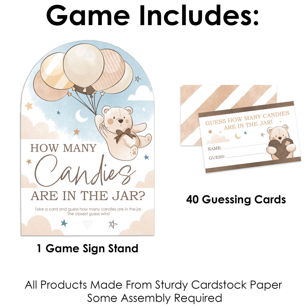 We Can Bearly Wait Candy Guessing Game