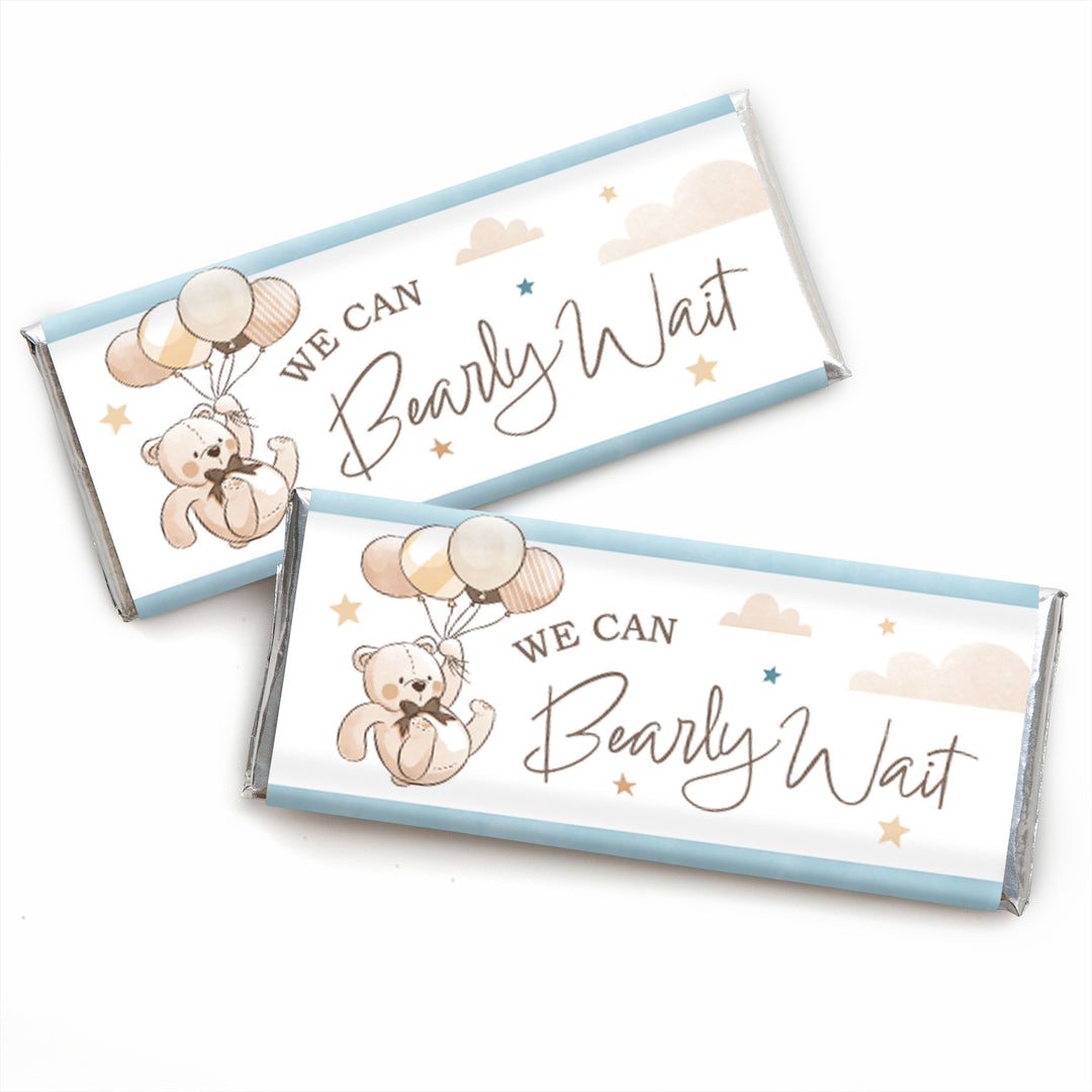 We Can Bearly Wait Candy Bar Wrapper - 24 Ct