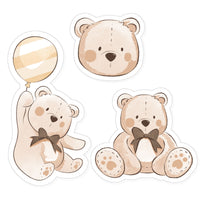 We Can Bearly Wait Cut-Outs - 24 Ct