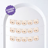 We Can Bearly Wait Garland Banner - 15 Pc