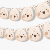 We Can Bearly Wait Garland Banner - 15 Pc