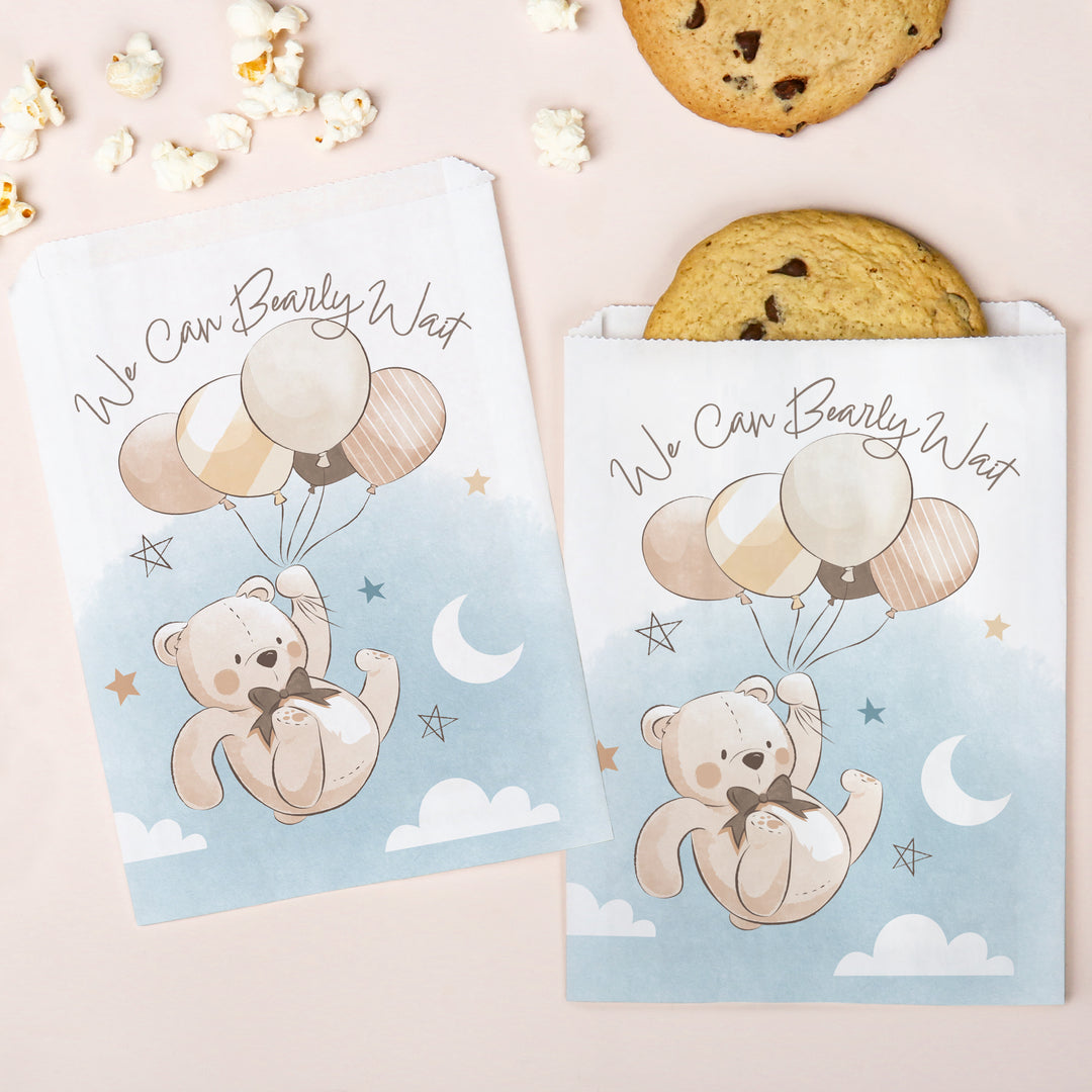 Paper Treat Bags - We Can Bearly Wait - 25 Ct