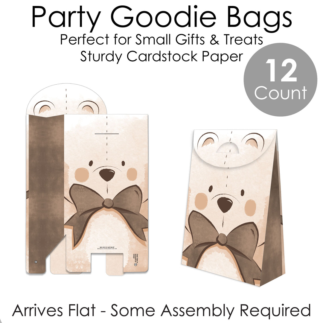 We Can Bearly Wait Goodie Bags - 12 Ct