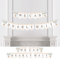 We Can Bearly Wait Bunting Banner