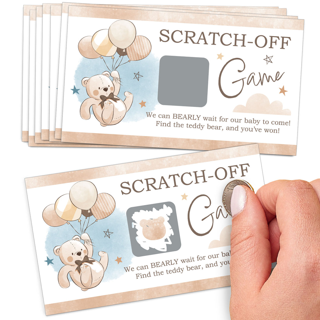 We Can Bearly Wait Scratch Off Cards Game - 22 Ct